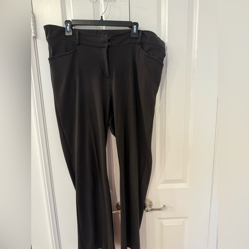 Apt 9 Elegant Black Women's Pants 18 W - Picture 2 of 5